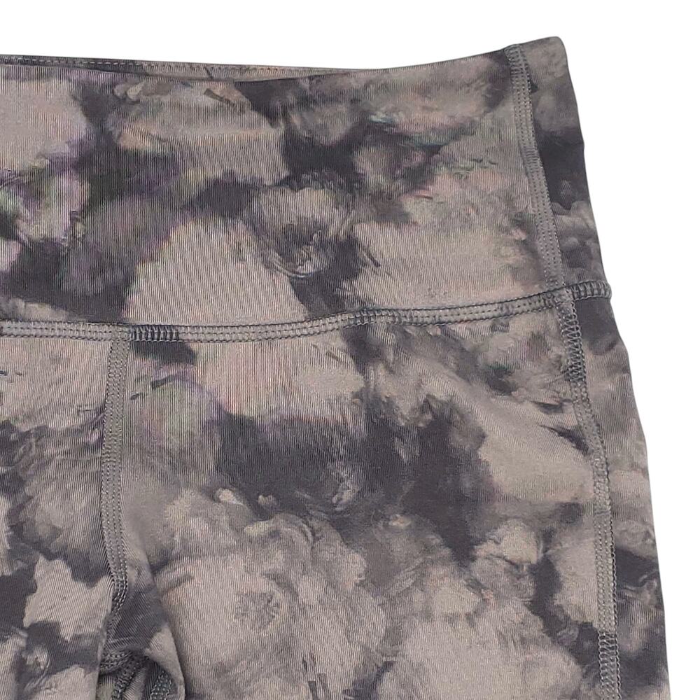 Athleta Leggings Womens S Gray Mid Rise Chaturanga Tie Dye Active Yoga - Picture 4 of 12